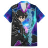 Chemise hawaïenne Kirito style galaxie Sword Art Galaxy