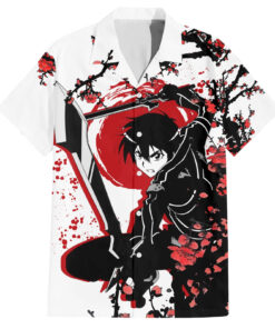 Chemise hawaïenne Kirito Sword Art Online Japon Anime