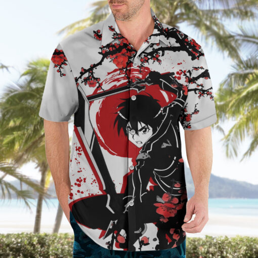 Chemise hawaïenne Kirito Sword Art Online Japon Anime – Image 3