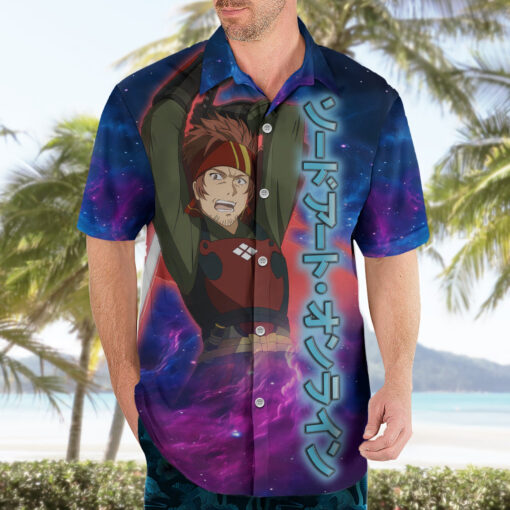 Chemise hawaïenne Klein Sword Art Galaxy – Image 3