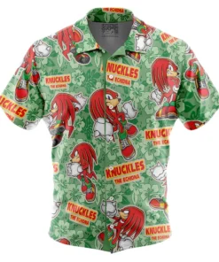 Chemise hawaïenne Knuckles Sonic The Hedgehog