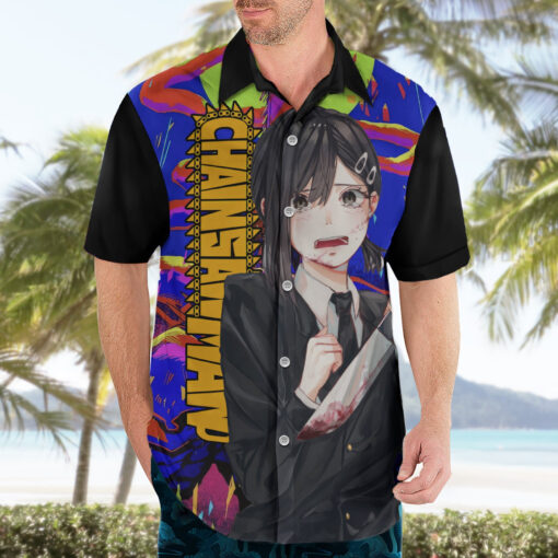 Chemise hawaïenne Kobeni Higashiyama Chainsaw Man – Image 3