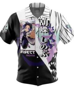 Chemise hawaïenne Shinobu Kocho Demon Slayer
