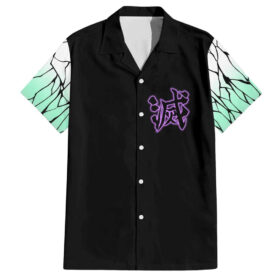 Chemise hawaïenne Shinobu Kocho Demon Slayer Anime