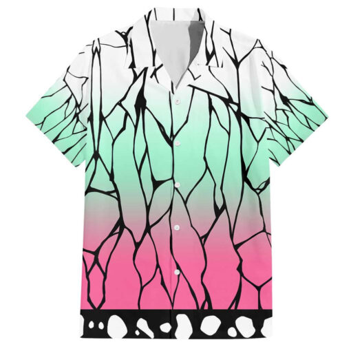 Chemise hawaïenne Shinobu Kocho Haori Demon Slayer Anime