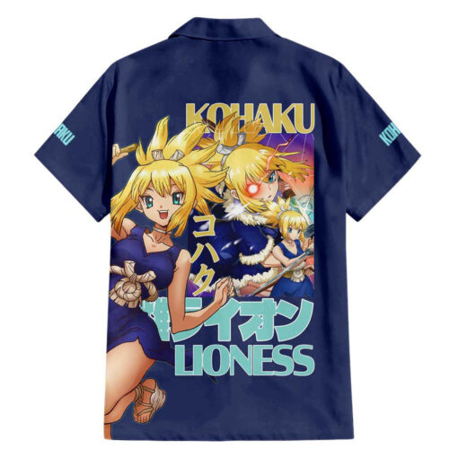 Chemise hawaïenne Kohaku Dr. Stone Japon Anime – Image 2