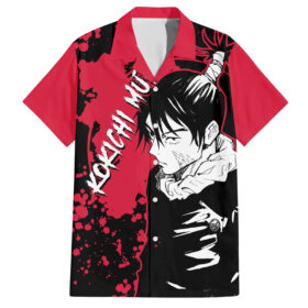 Chemise hawaïenne Kokichi Muta Jujutsu Kaisen style manga
