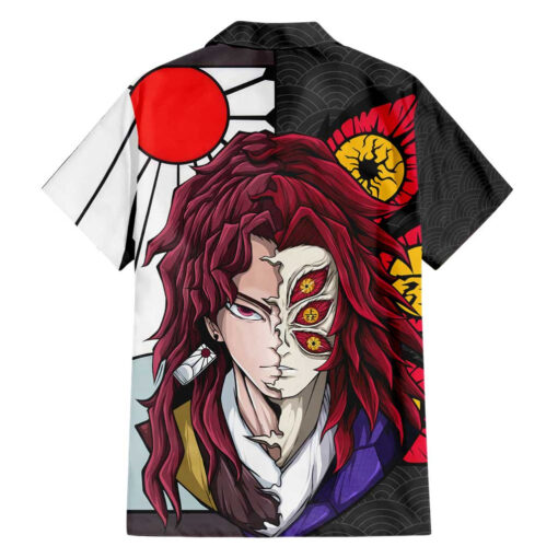 Chemise hawaïenne Kokushibo & Yoriichi Demon Slayer Anime – Image 2
