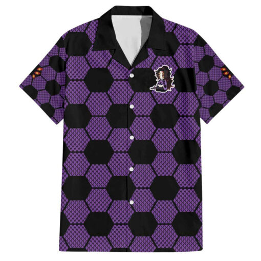 Chemise hawaïenne Kokushibo uniforme Mix Demon Slayer Anime