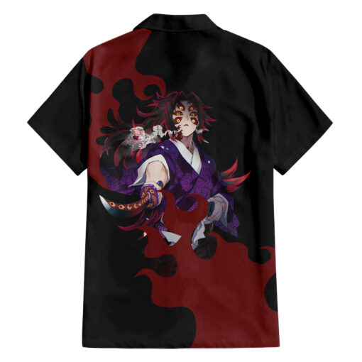 Chemise hawaïenne Kokushibou Demon Slayer Anime – Image 2