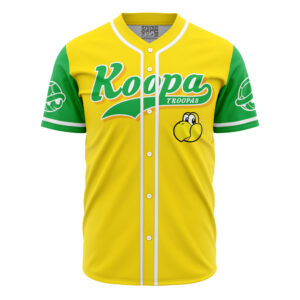 Maillot de baseball Koopa Troopas Mario Bros