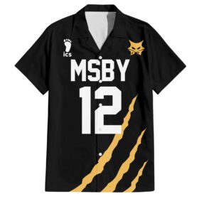 Chemise hawaïenne Kotaro Bokuto n°12 MSBY Anime