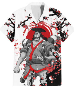 Chemise hawaïenne Kozuki Oden style japonais Anime