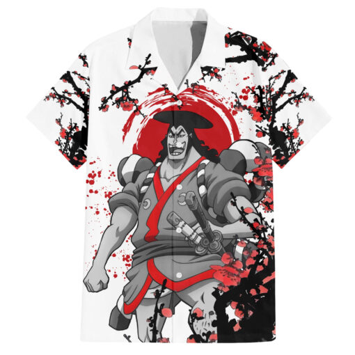 Chemise hawaïenne Kozuki Oden style japonais Anime