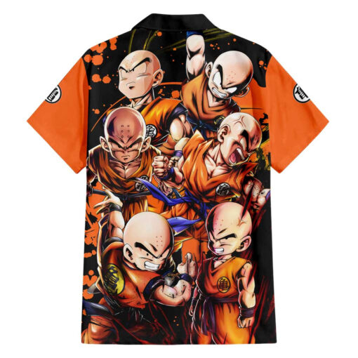 Chemise hawaïenne Krilin Dragon Ball Anime – Image 2