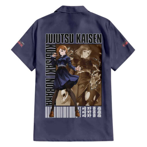 Chemise hawaïenne Nobara Kugisaki Jujutsu Kaisen Anime – Image 2
