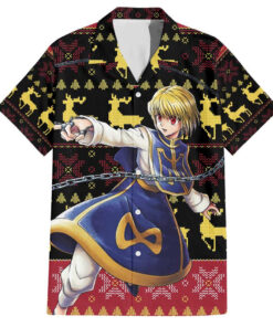 Chemise hawaïenne Kurapika Hunter x Hunter Noël Mix