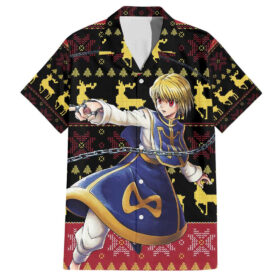 Chemise hawaïenne Kurapika Hunter x Hunter Noël Mix