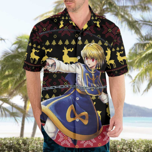 Chemise hawaïenne Kurapika Hunter x Hunter Noël Mix – Image 3