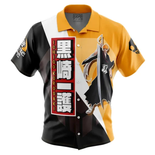 Chemise hawaïenne Kurosaki Ichigo TYBWA Bleach