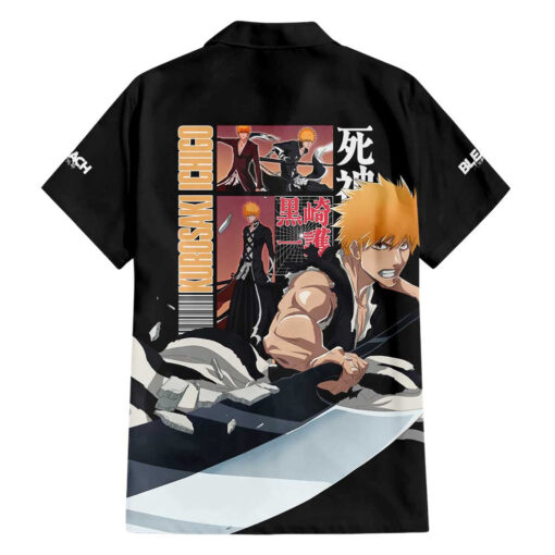 Chemise hawaïenne Ichigo Kurosaki TYBWA V3 Bleach Anime – Image 2