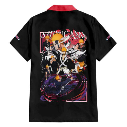 Chemise hawaïenne Ichigo Kurosaki V4 Bleach Japon Anime – Image 2