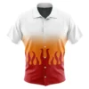 Chemise hawaïenne Kyojuro Rengoku Demon Slayer