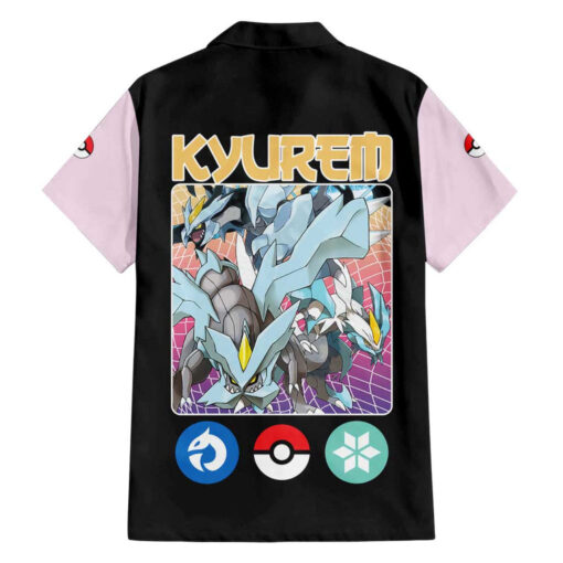 Chemise hawaïenne Kyurem Pokémon Japon Anime – Image 2