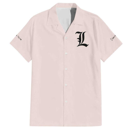 Chemise hawaïenne L Death Note Anime