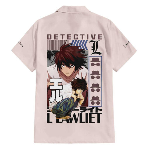 Chemise hawaïenne L Death Note Anime – Image 2