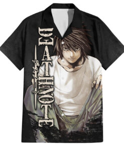 Chemise hawaïenne L Lawliet Death Note