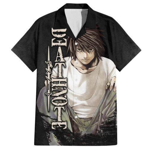 Chemise hawaïenne L Lawliet Death Note