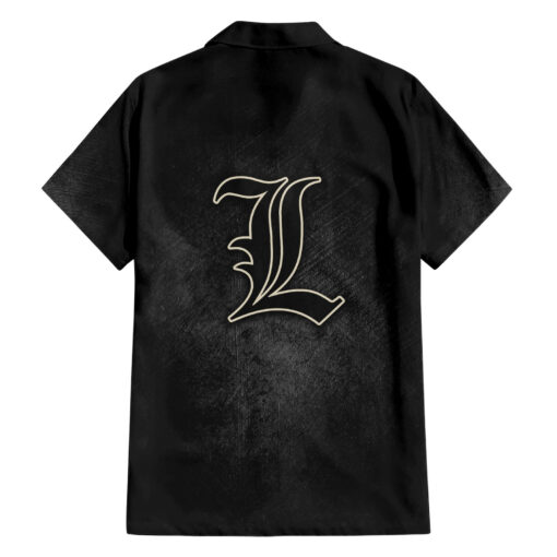 Chemise hawaïenne L Lawliet Death Note – Image 2