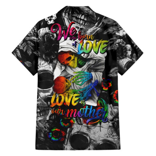 Chemise hawaïenne LGBT L’amour est notre mère – Image 2
