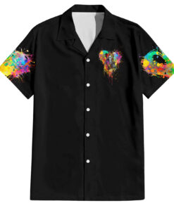 Chemise hawaïenne LGBT Love is Love fierté