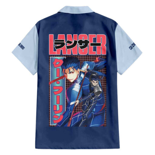 Chemise hawaïenne Lancer Fate Stay Night Anime – Image 2