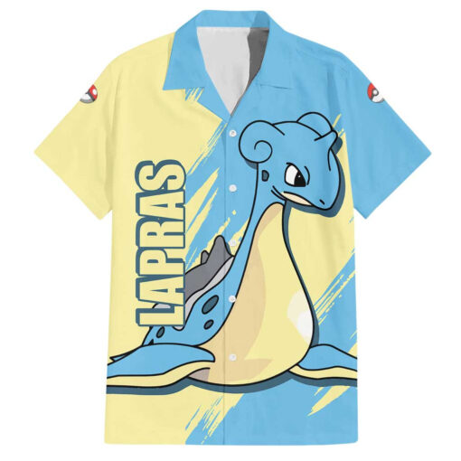 Chemise hawaïenne Lapras Pokémon Anime