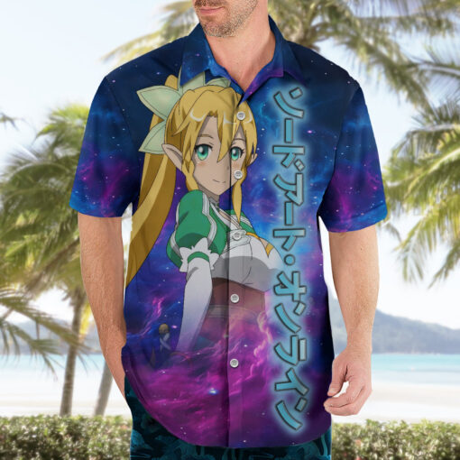 Chemise hawaïenne Leafa Sword Art Galaxy – Image 3
