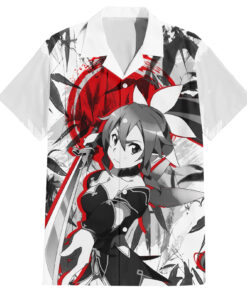 Chemise hawaïenne Leafa style japonais Sword Art Online