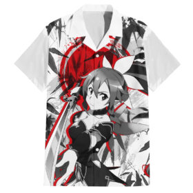 Chemise hawaïenne Leafa style japonais Sword Art Online