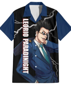 Chemise hawaïenne Leorio Hunter x Hunter Anime