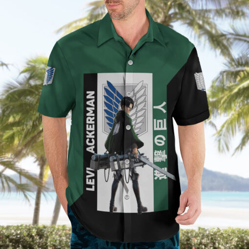 Chemise hawaïenne Levi Ackerman classique – Image 3