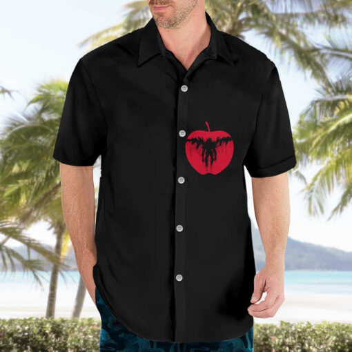 Chemise hawaïenne Light Yagami Death Note Manga Mix – Image 3