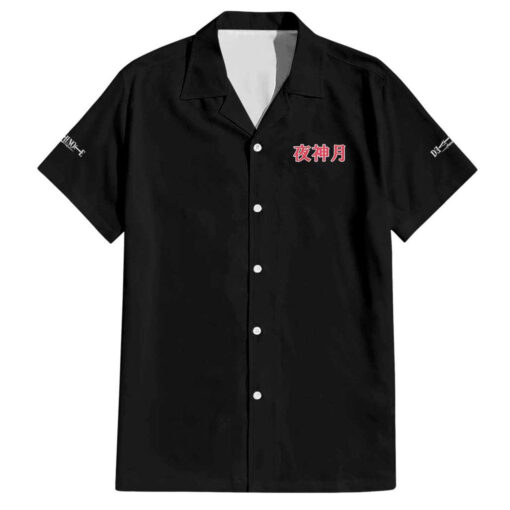 Chemise hawaïenne Light Yagami V2 Death Note Japon Anime