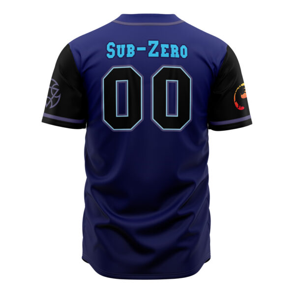 Maillot de baseball Lin Kuei Sub-Zero Mortal Kombat – Image 2