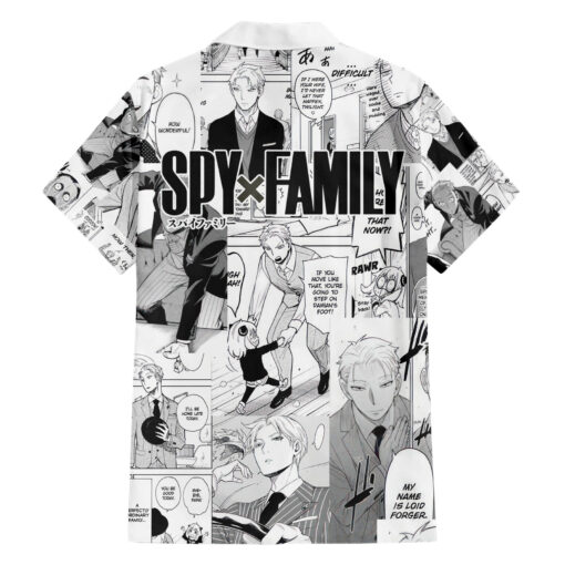 Chemise hawaïenne Loid Forger Spy x Family Manga Mix – Image 2