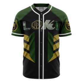 Maillot de baseball Loki Marvel