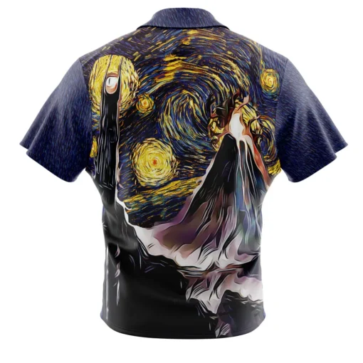 Chemise hawaïenne Seigneur des Anneaux Nuit étoilée – Image 2
