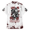 Chemise hawaïenne crâne Love Me Like My Demons Do