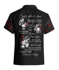 Chemise hawaïenne crâne Love Once Upon A Time
